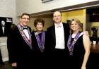 Allen and Tammie Rauch, with Joshua and Jessica Tew