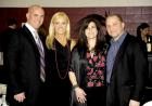 Mike, Lisa, and Amy Benton, with Brian Miller