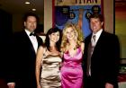 Mike Freeman and Brook Allen, with Audra and Christopher Byrd
