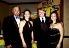 Keith and Dr. Nancy Collins, with David and Kathryn Sligh